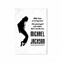 The Banyan Tee Posters Michael Jackson Poster - Billie Jean