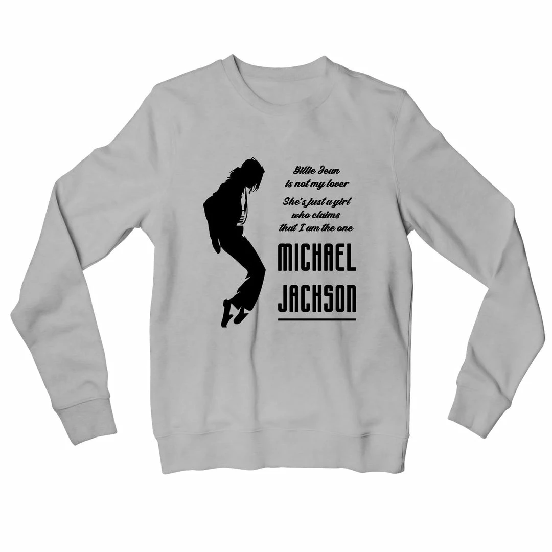 The Banyan Tee Michael Jackson Sweatshirt - Billie Jean Sweatshirts 1 The Banyan Tee Michael Jackson Sweatshirt - Billie Jean Sweatshirts