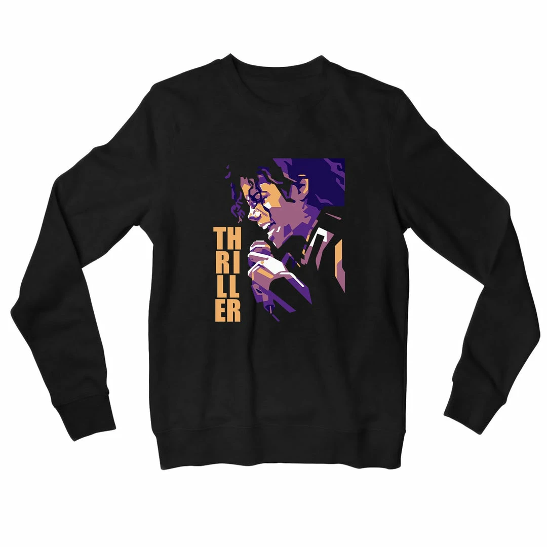 The Banyan Tee Michael Jackson Sweatshirt - Thriller Sweatshirts 1 The Banyan Tee Michael Jackson Sweatshirt - Thriller Sweatshirts