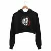 The Banyan Tee Crop Hoodie - Dali Mask Crop Hoodies