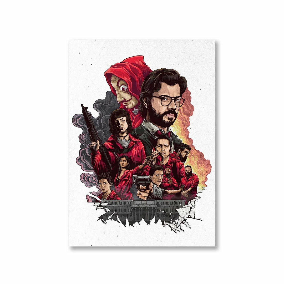 The Banyan Tee Poster - The Gang 1 The Banyan Tee Poster - The Gang