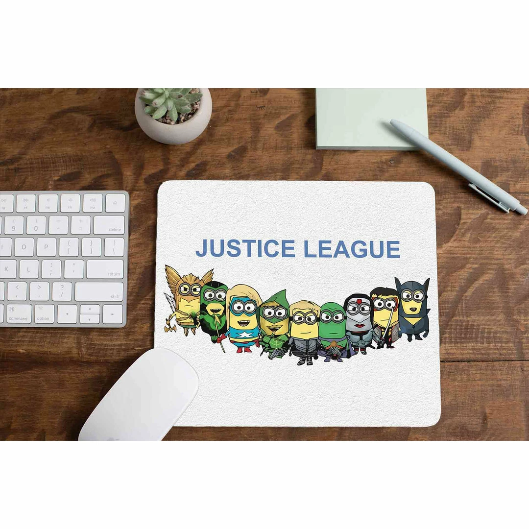 The Banyan Tee Mousepads Mousepad - Justice League 1 The Banyan Tee Mousepads Mousepad - Justice League