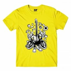 The Banyan Tee T-shirts Cartoon T-shirt - Guitar