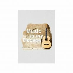 The Banyan Tee Poster - Music Is My Escape