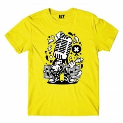 The Banyan Tee Cartoon T-shirt - Microphone T-shirts