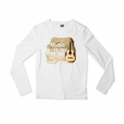 The Banyan Tee Full Sleeves T-shirt - Music Is My Escape