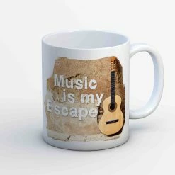 The Banyan Tee Mugs Coffee Mug - Music Is My Escape