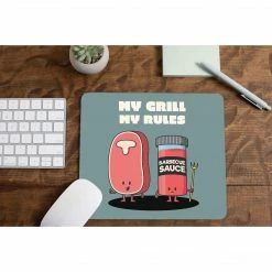 The Banyan Tee Mouse Pad - My Grill, My Rules Mousepads