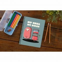 The Banyan Tee Notebooks Notebook - My Grill, My Rules