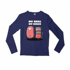 The Banyan Tee Full Sleeves T-shirt - My Grill My Rules