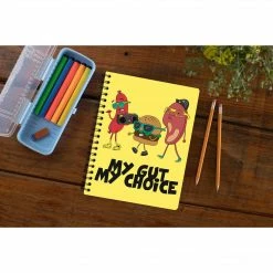 The Banyan Tee Notebooks Notebook - My Gut, My Choice