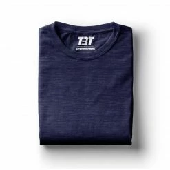 The Banyan Tee Plain T-shirt - Navy Melange