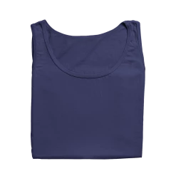 The Banyan Tee Graphic Junkies Tank Top - Navy Blue