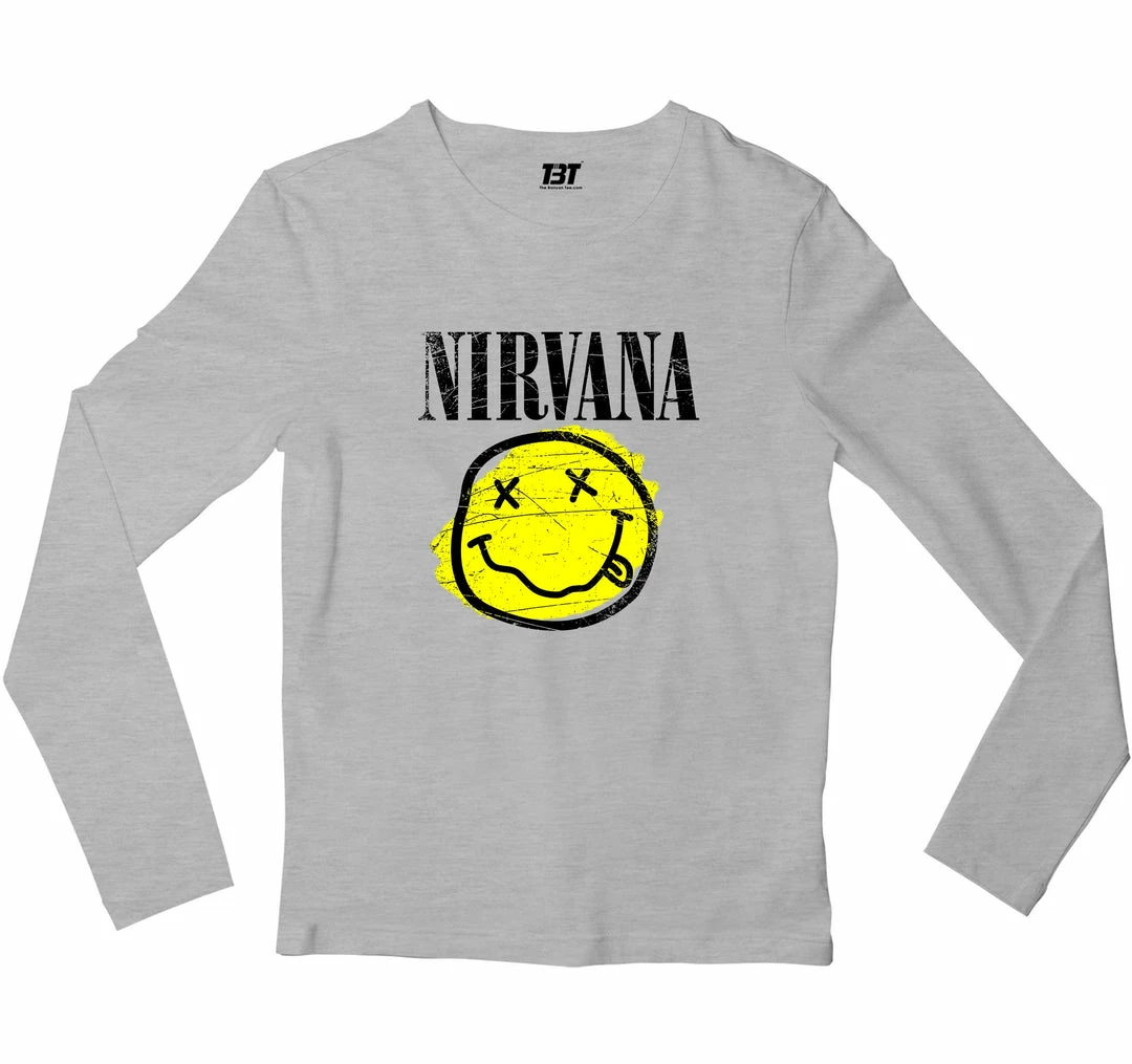 The Banyan Tee Nirvana Full Sleeves T-shirt 1 The Banyan Tee Nirvana Full Sleeves T-shirt