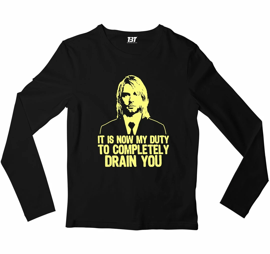 The Banyan Tee Nirvana Full Sleeves T-shirt - Drain You 1 The Banyan Tee Nirvana Full Sleeves T-shirt - Drain You