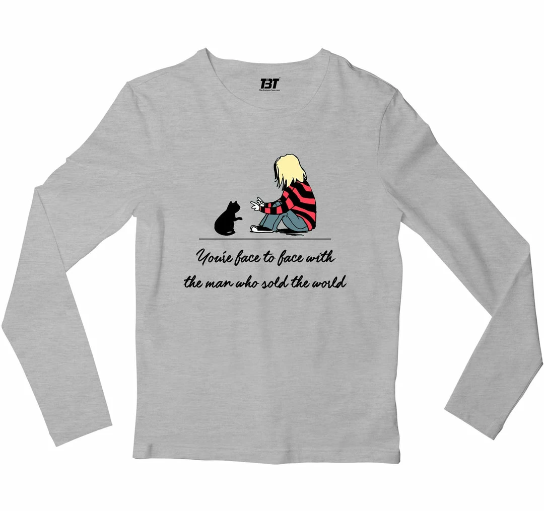 The Banyan Tee Nirvana Full Sleeves T-shirt - The Man Who Sold The World 1 The Banyan Tee Nirvana Full Sleeves T-shirt - The Man Who Sold The World