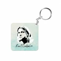 The Banyan Tee Nirvana Keychain - Kurt Cobain Keychains