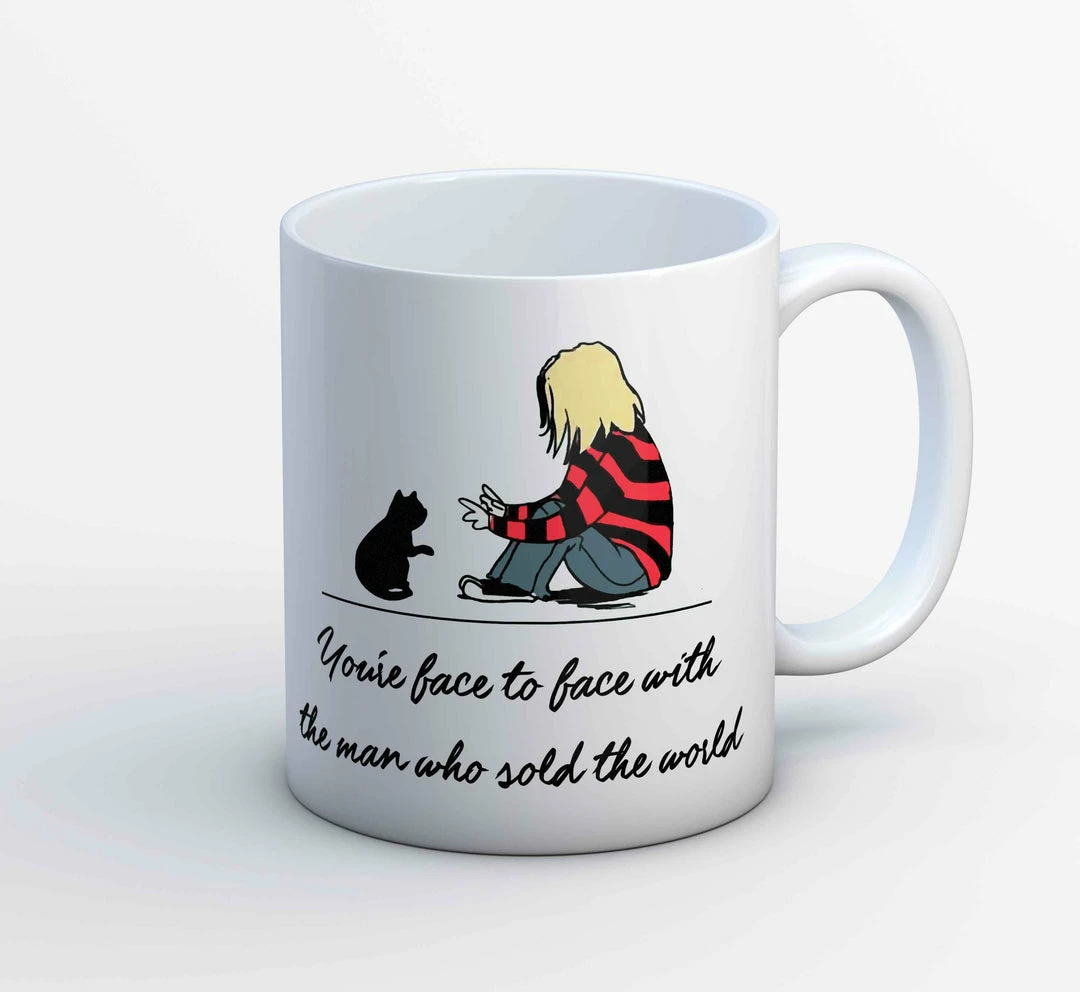 The Banyan Tee Mugs Nirvana Mug - The Man Who Sold The World 1 The Banyan Tee Mugs Nirvana Mug - The Man Who Sold The World