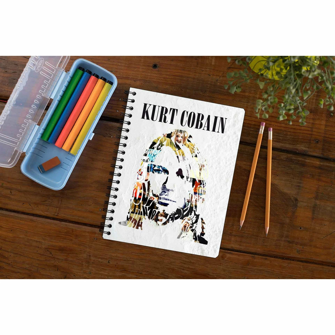 The Banyan Tee Nirvana Notebook - Kurt Cobain Notebooks 1 The Banyan Tee Nirvana Notebook - Kurt Cobain Notebooks