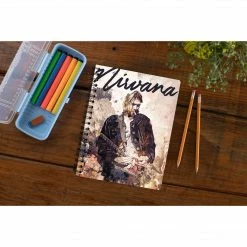The Banyan Tee Notebooks Nirvana Notebook - Kurt Cobain