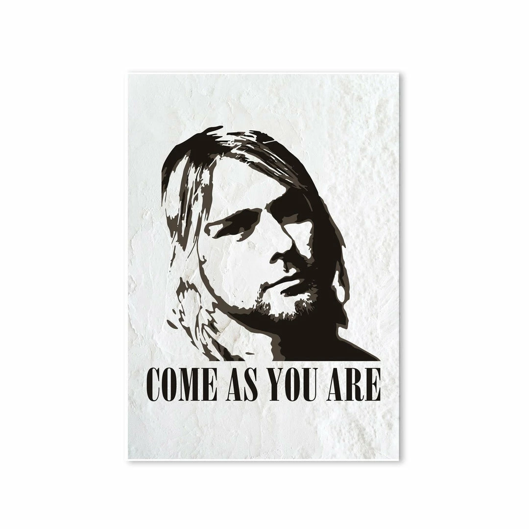 The Banyan Tee Nirvana Poster - Come As You Are Posters 1 The Banyan Tee Nirvana Poster - Come As You Are Posters