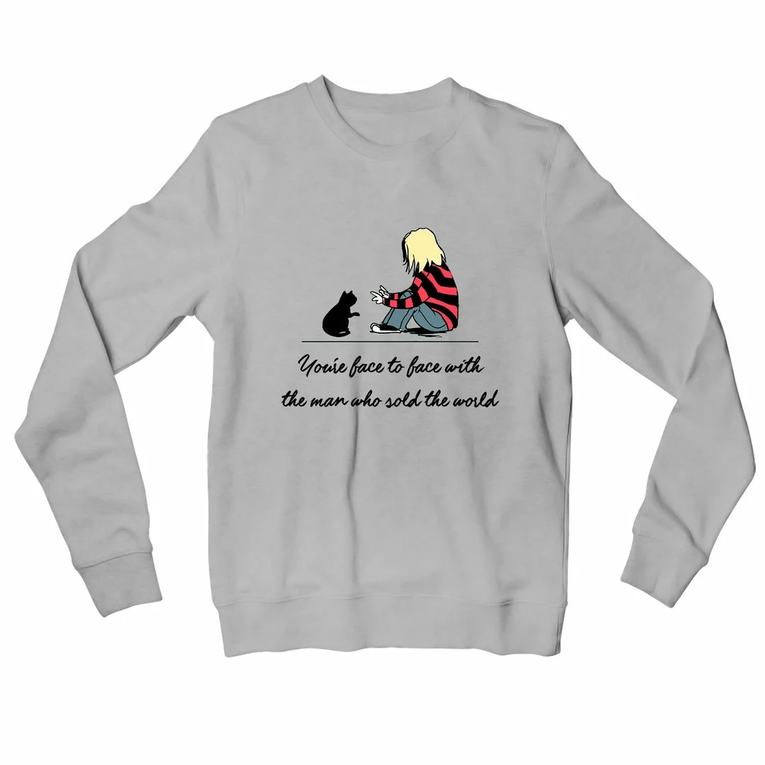 The Banyan Tee Nirvana Sweatshirt - The Man Who Sold The World Sweatshirts 1 The Banyan Tee Nirvana Sweatshirt - The Man Who Sold The World Sweatshirts