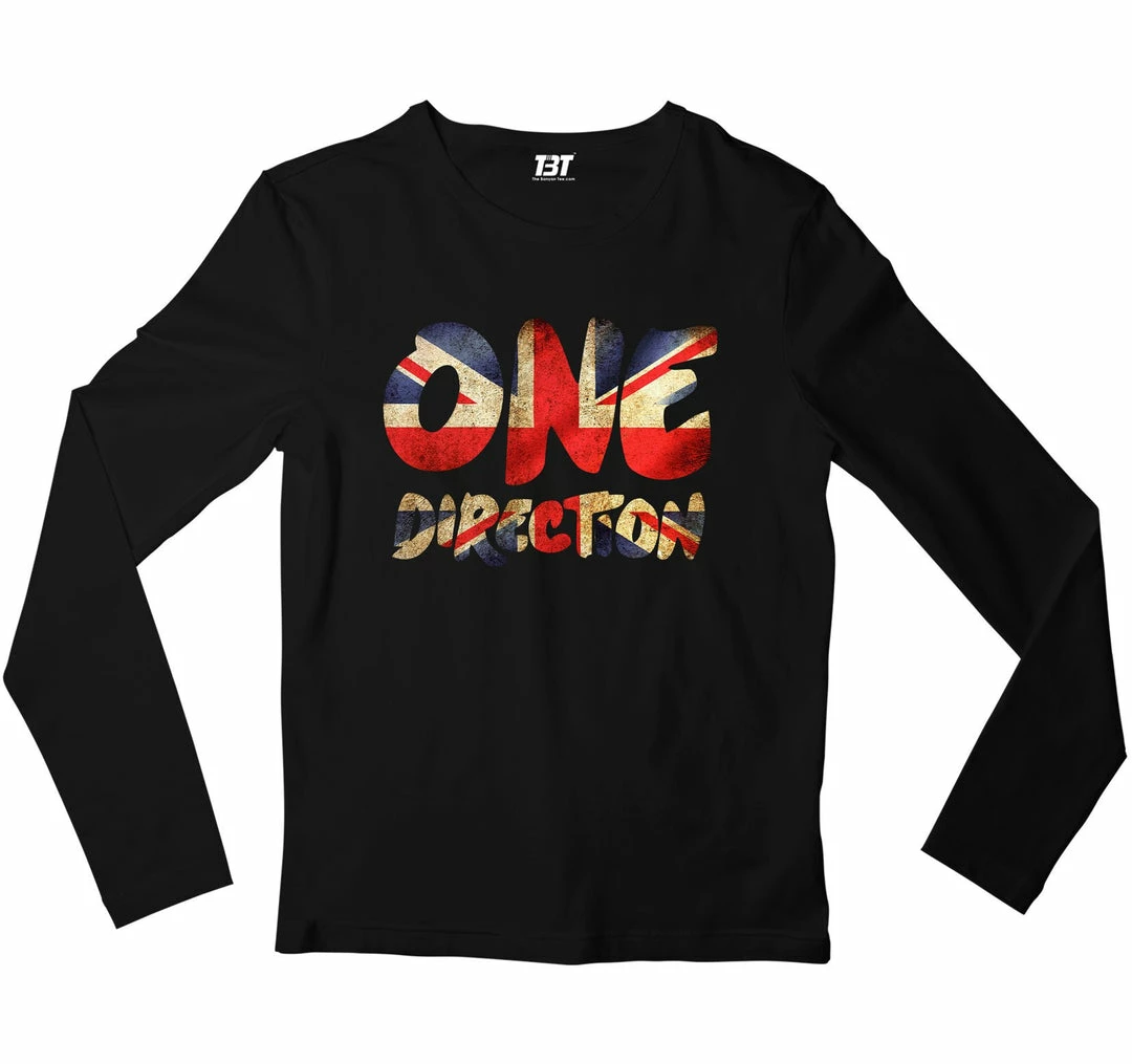 The Banyan Tee One Direction Full Sleeves T-shirt 1 The Banyan Tee One Direction Full Sleeves T-shirt
