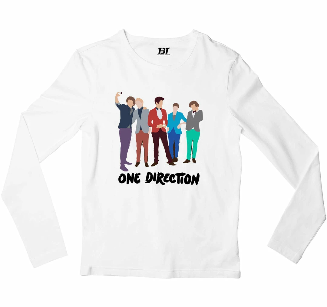 The Banyan Tee One Direction Full Sleeves T-shirt 1 The Banyan Tee One Direction Full Sleeves T-shirt