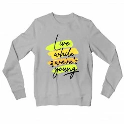 The Banyan Tee Sweatshirts One Direction Sweatshirt - Live While We're Young