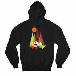 The Banyan Tee Hoodie - Mountains