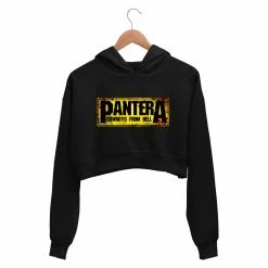 The Banyan Tee Crop Hoodies Pantera Crop Hoodie - Cowboys From Hell