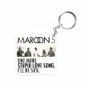 The Banyan Tee Keychains Maroon 5 Keychain - Payphone