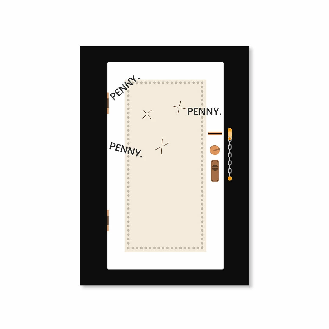 The Banyan Tee Poster - Penny, Penny, Penny 1 The Banyan Tee Poster - Penny, Penny, Penny