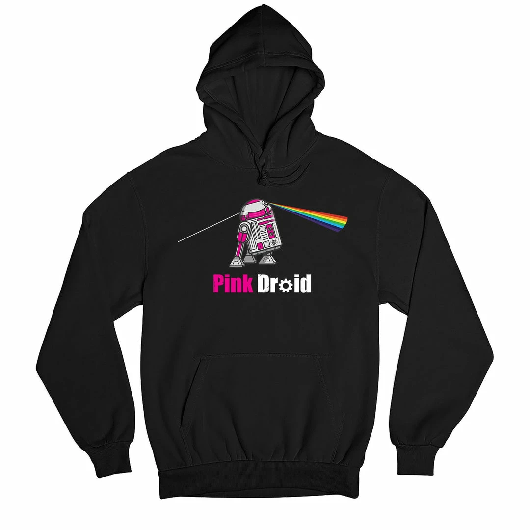 The Banyan Tee Hoodies Hoodie - Pink Droid 1 The Banyan Tee Hoodies Hoodie - Pink Droid