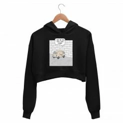 The Banyan Tee Crop Hoodie - The Wall