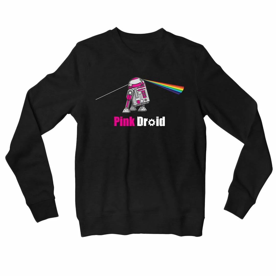 The Banyan Tee Sweatshirts Sweatshirt - Pink Droid 1 The Banyan Tee Sweatshirts Sweatshirt - Pink Droid