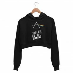 The Banyan Tee Crop Hoodie - Shine On You Crazy Diamond Crop Hoodies