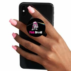 The Banyan Tee Pop Socket - Pink Droid Pop Sockets