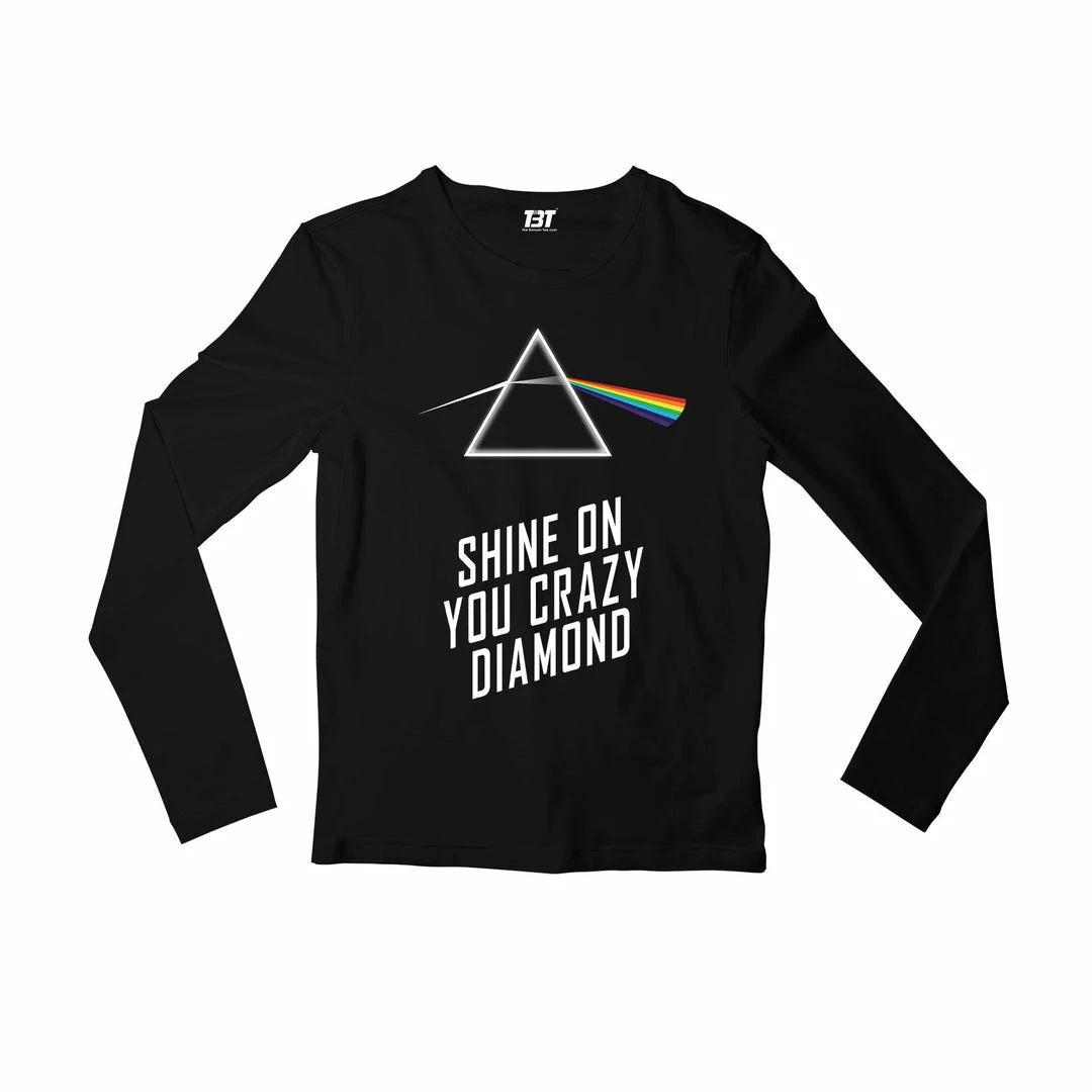 The Banyan Tee Full Sleeves T-shirt - Shine On You Crazy Diamond 1 The Banyan Tee Full Sleeves T-shirt - Shine On You Crazy Diamond
