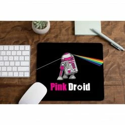 The Banyan Tee Mousepad - Pink Droid Mousepads
