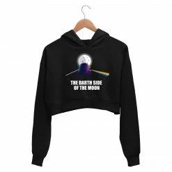 The Banyan Tee Crop Hoodies Crop Hoodie - The Darth Side Of The Moon