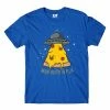 The Banyan Tee T-shirts Food T-shirt - Aliens Believe In Pizza