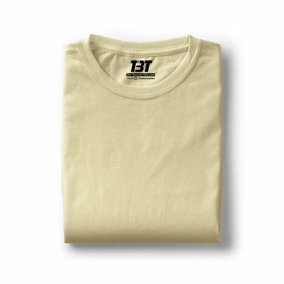 The Banyan Tee Plain T-shirt - Beige 1 The Banyan Tee Plain T-shirt - Beige