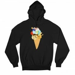 The Banyan Tee Hoodie - Ice Cream - Planets
