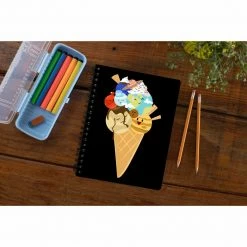 The Banyan Tee Notebook - Ice Cream - Planets