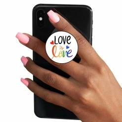 The Banyan Tee Pride Pop Socket - Love Is Love Pop Sockets