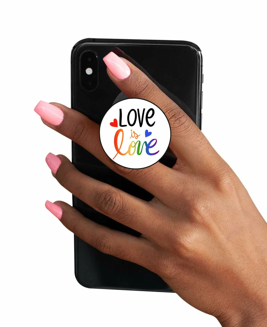 The Banyan Tee Pride Pop Socket - Love Is Love Pop Sockets 1 The Banyan Tee Pride Pop Socket - Love Is Love Pop Sockets