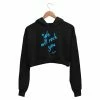 The Banyan Tee Crop Hoodies Queen Crop Hoodie - We Will Rock You