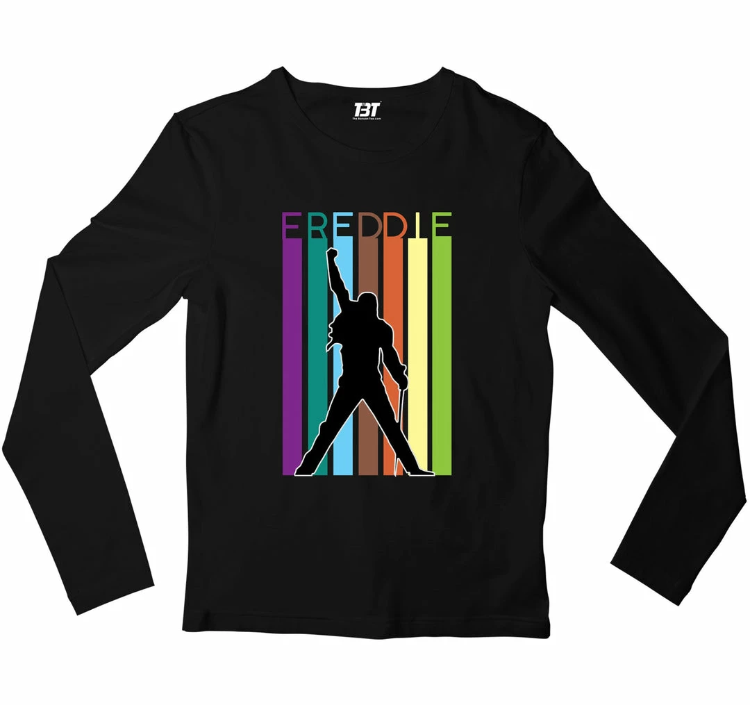 The Banyan Tee Queen Full Sleeves T-shirt - Freddie 1 The Banyan Tee Queen Full Sleeves T-shirt - Freddie