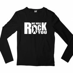 The Banyan Tee Queen Full Sleeves T-shirt - We Will Rock You